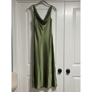 Ted Baker, Women's Kinseyy‎ Dress, Cowl Neck, Green, Size 0
